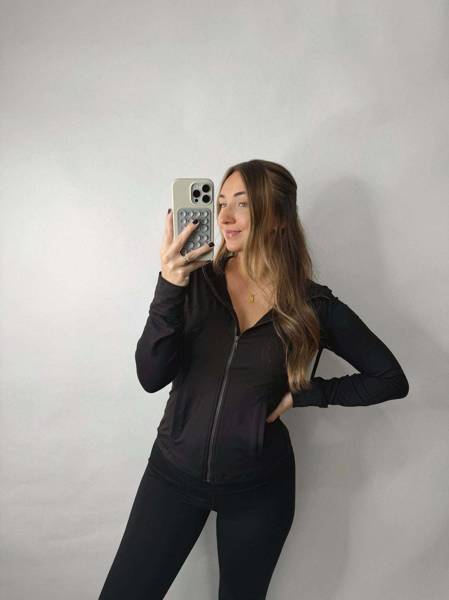 The Willow | Black Active Jacket