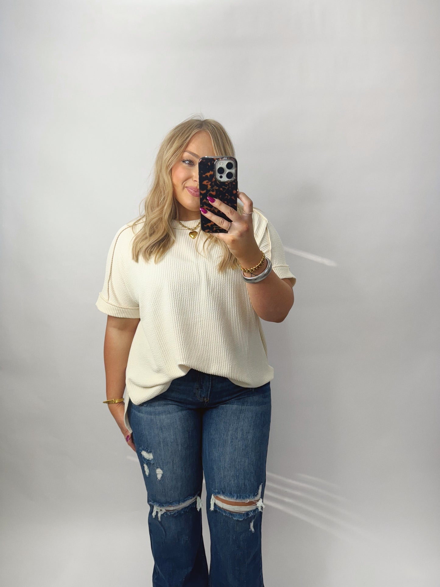 The Allison | Ribbed Tee