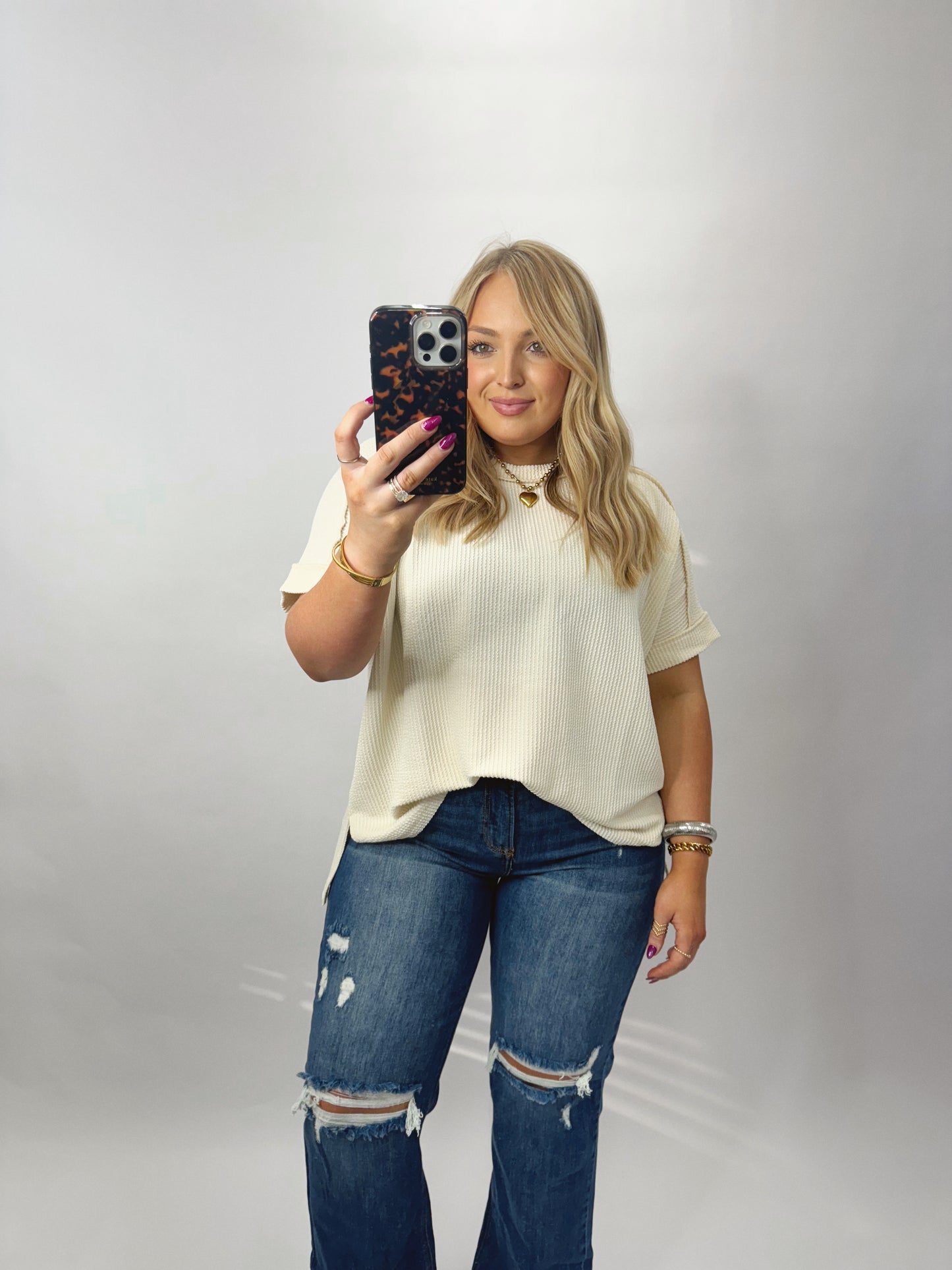 The Allison | Ribbed Tee