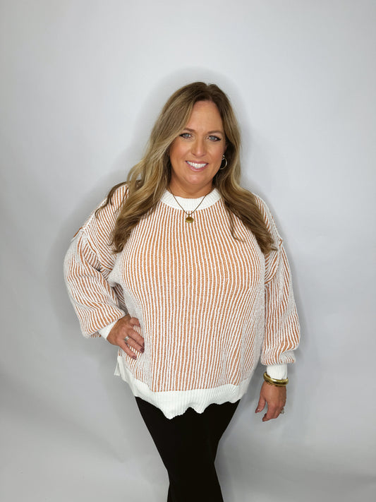 The Amber | Striped Sweater