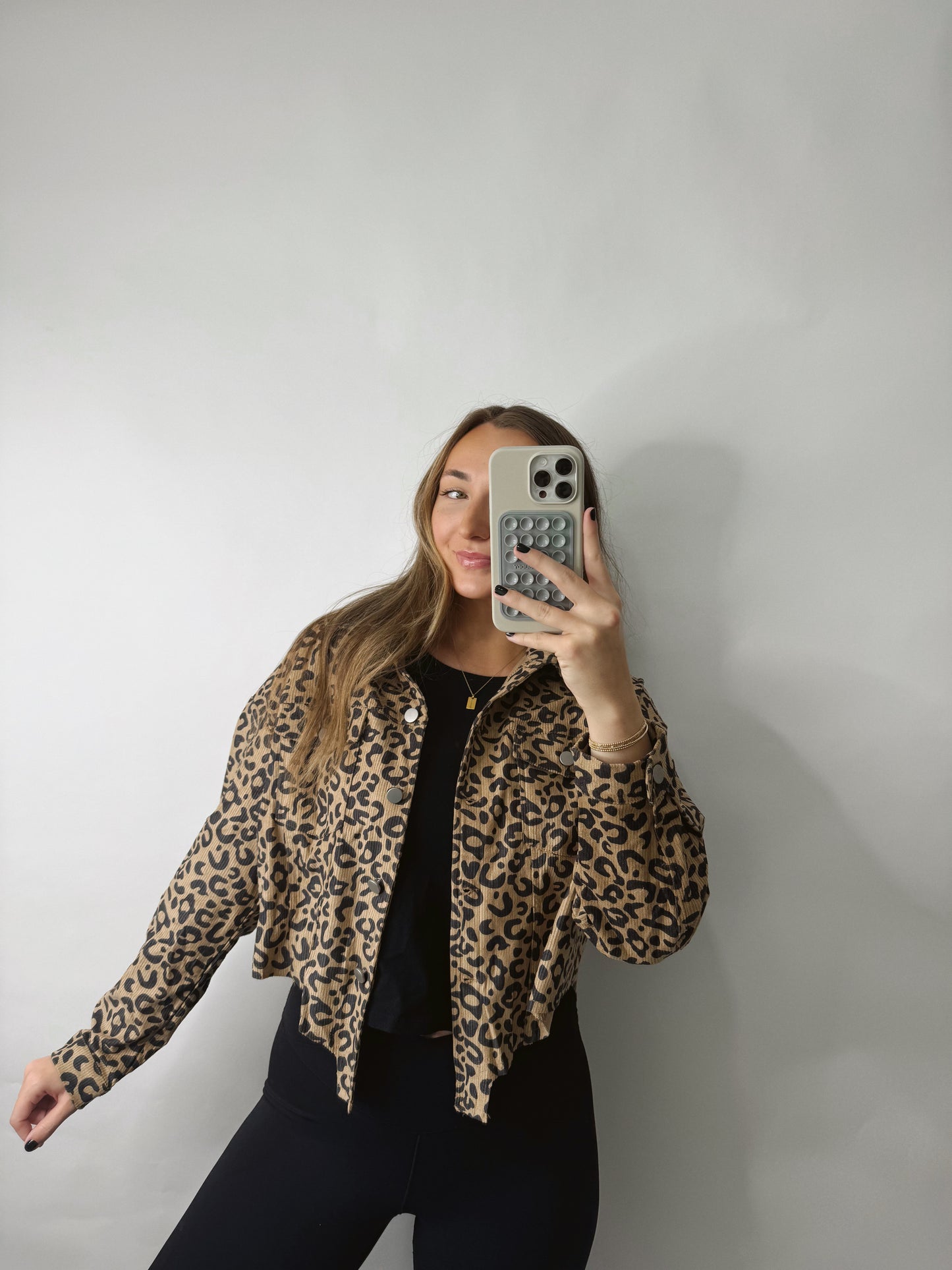 The 904 | Jaguar Print Crop