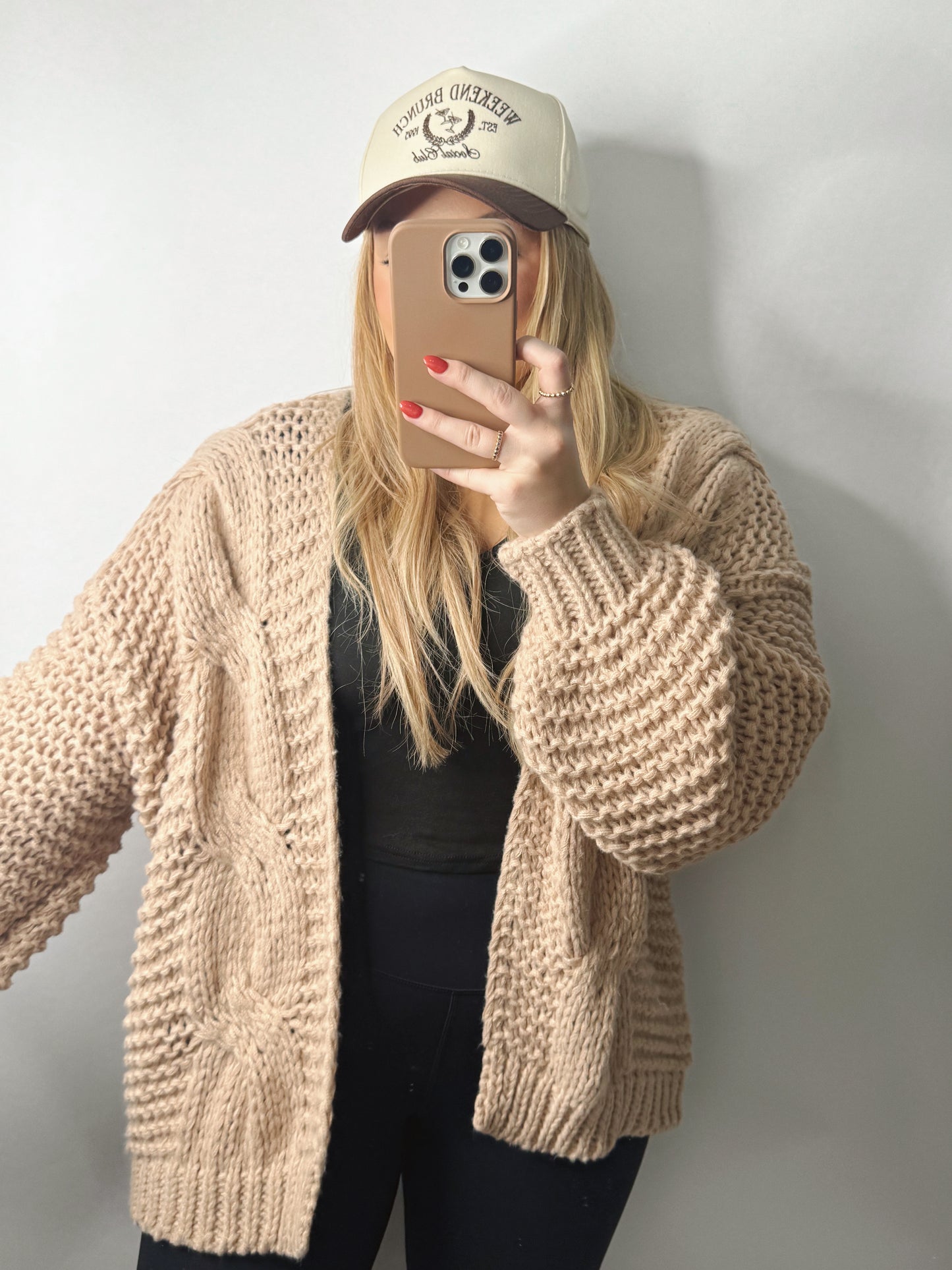 The Abigail | Chunky Knit Cardigan