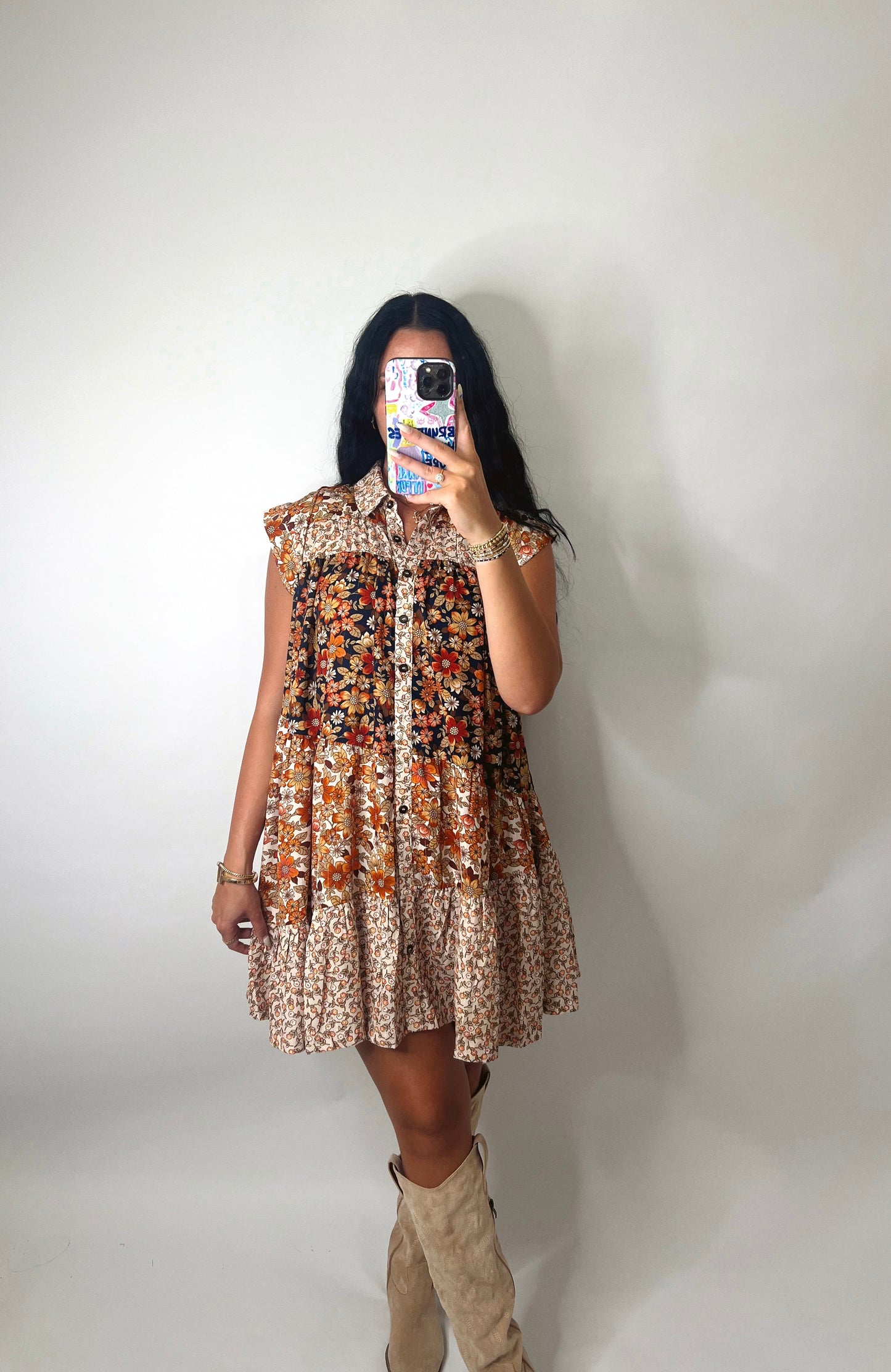 The Lucy | Fall Floral Dress