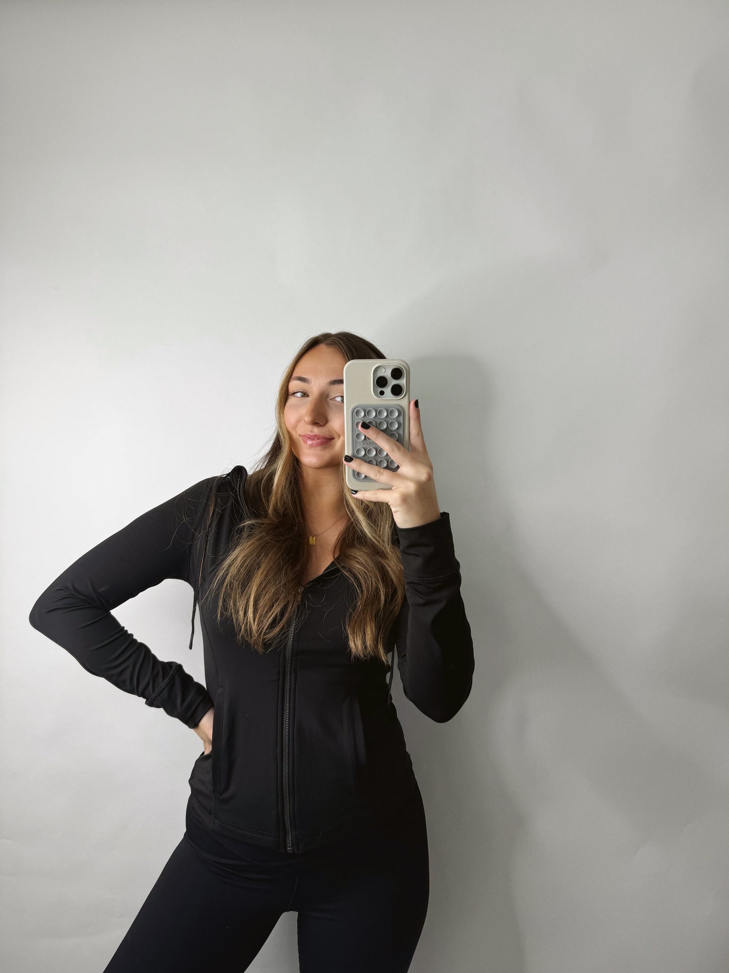 The Willow | Black Active Jacket