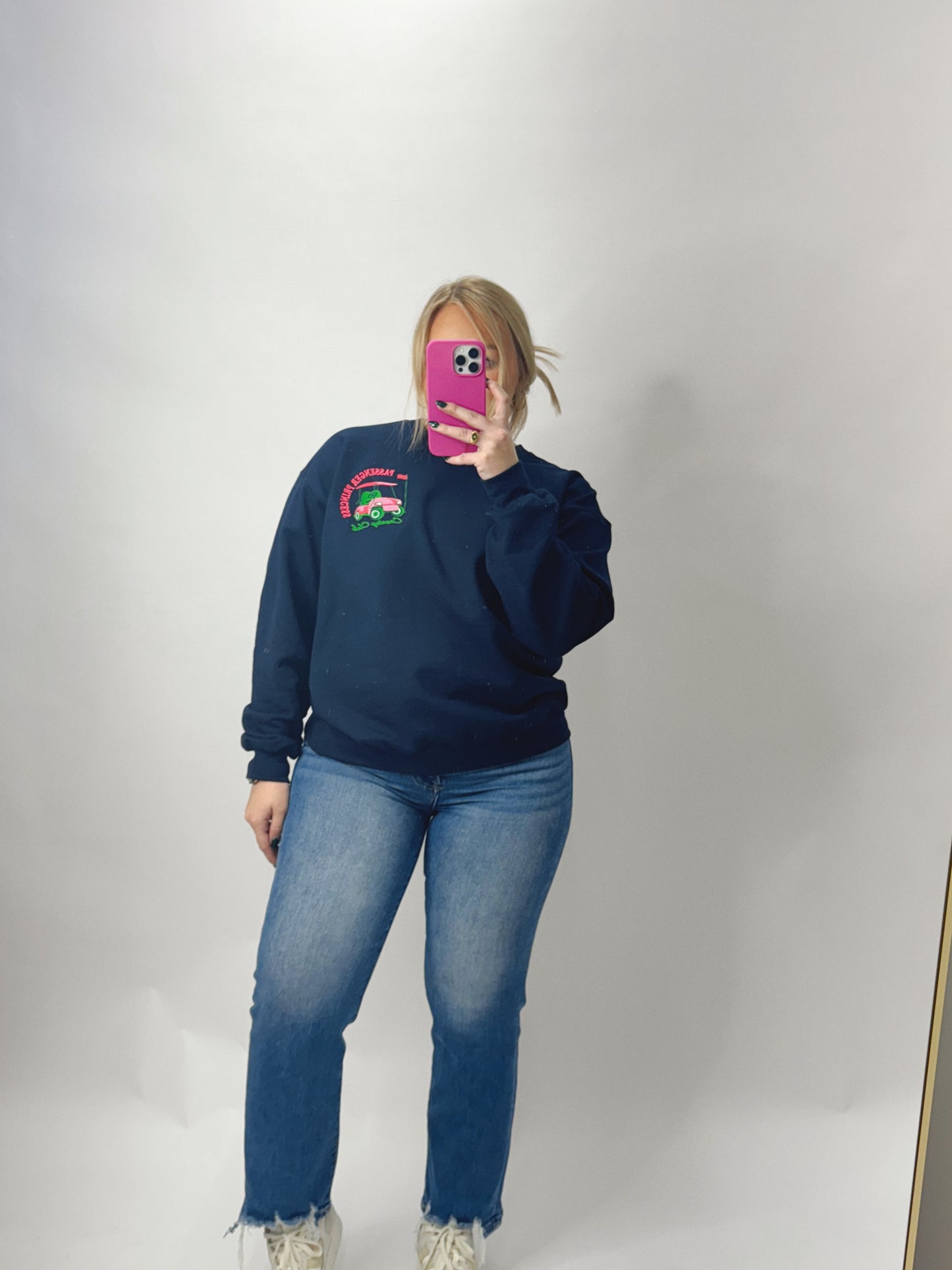 PASSENGER PRINCESS | Navy Sweatshirt