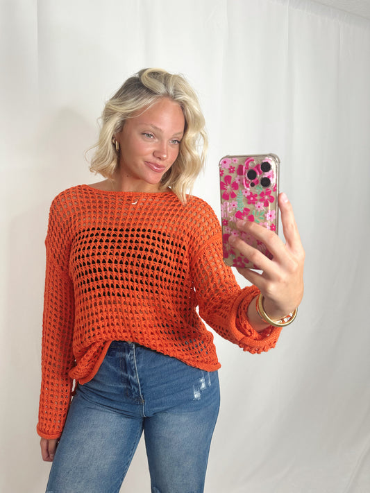 The Peyton | Crochet Sweater