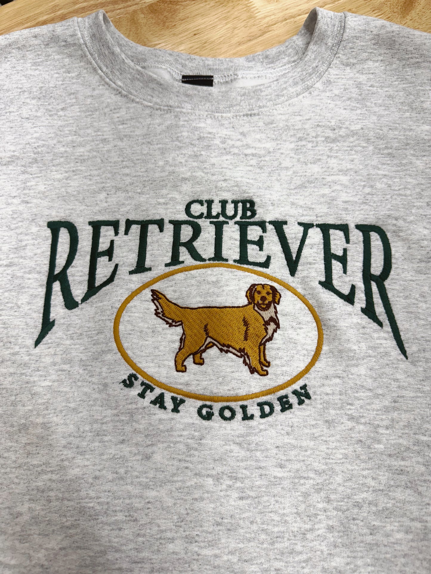 CLUB RETRIEVER | Grey Sweatshirt