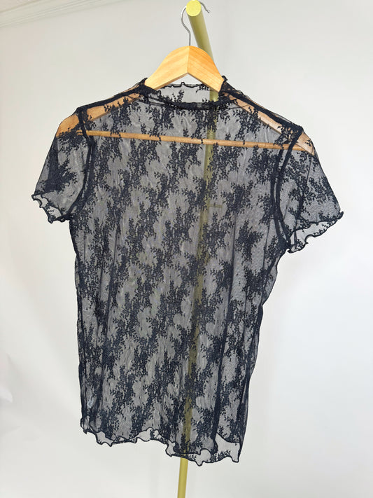 Lace Undershirt | Short Sleeve