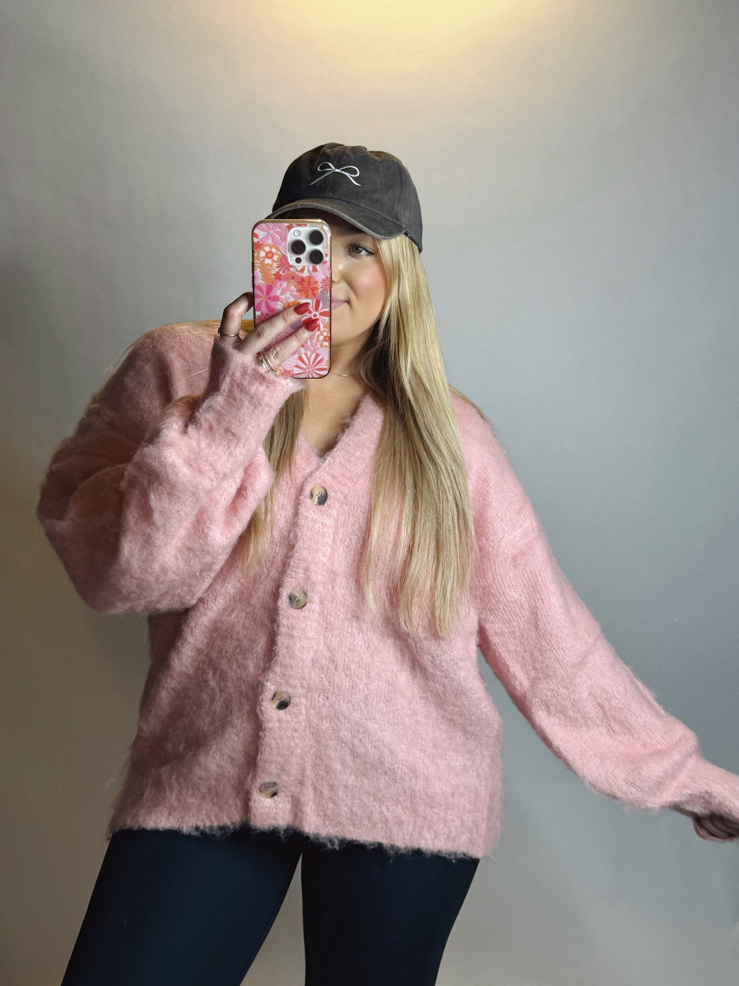 The Taylor | Bubblegum Pink Sweater