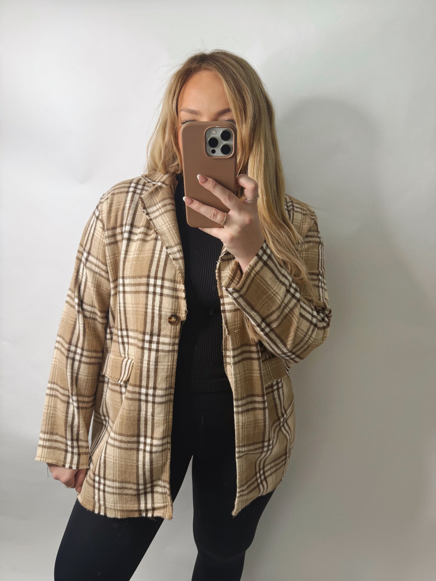 The Maple | Flannel Blazer