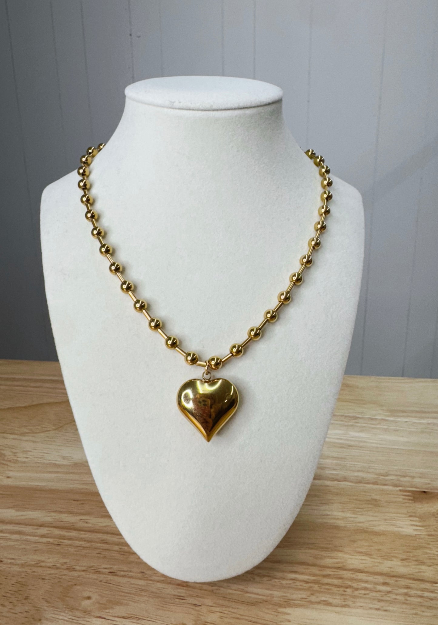 The Paris | Chunky Heart Necklace