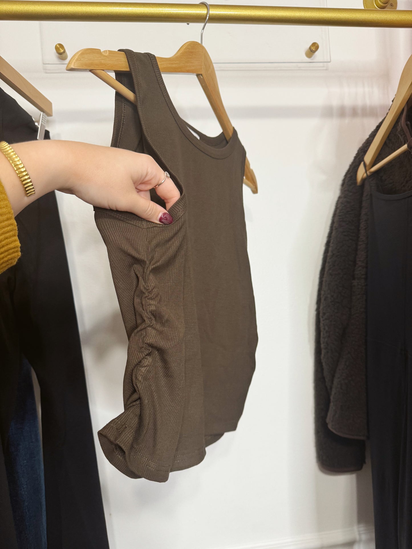 The Alana | Brown Tank
