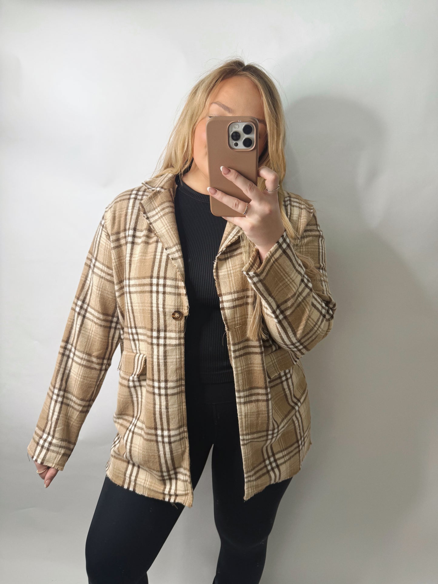 The Maple | Flannel Blazer