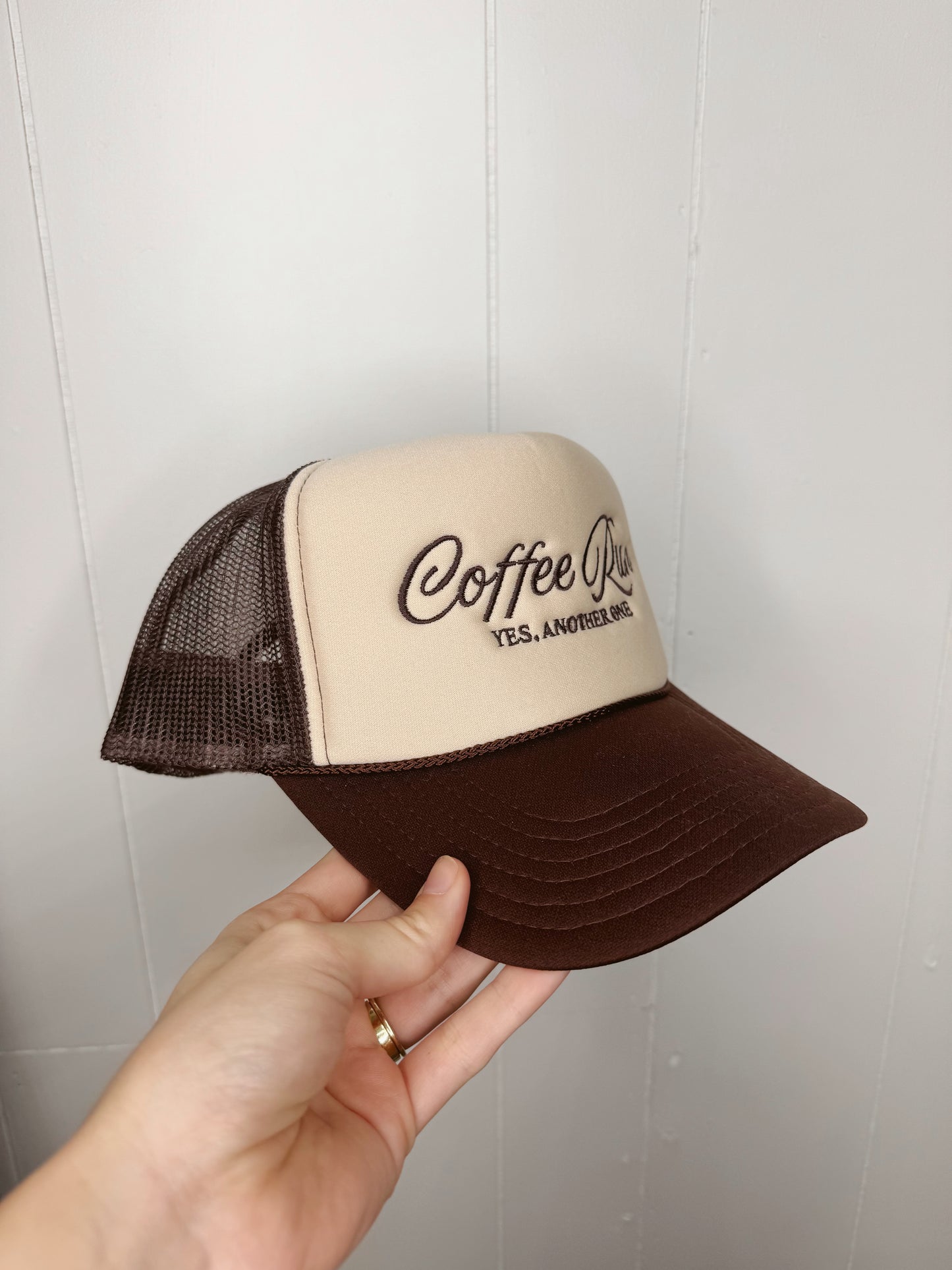 Coffee Run Trucker Hat