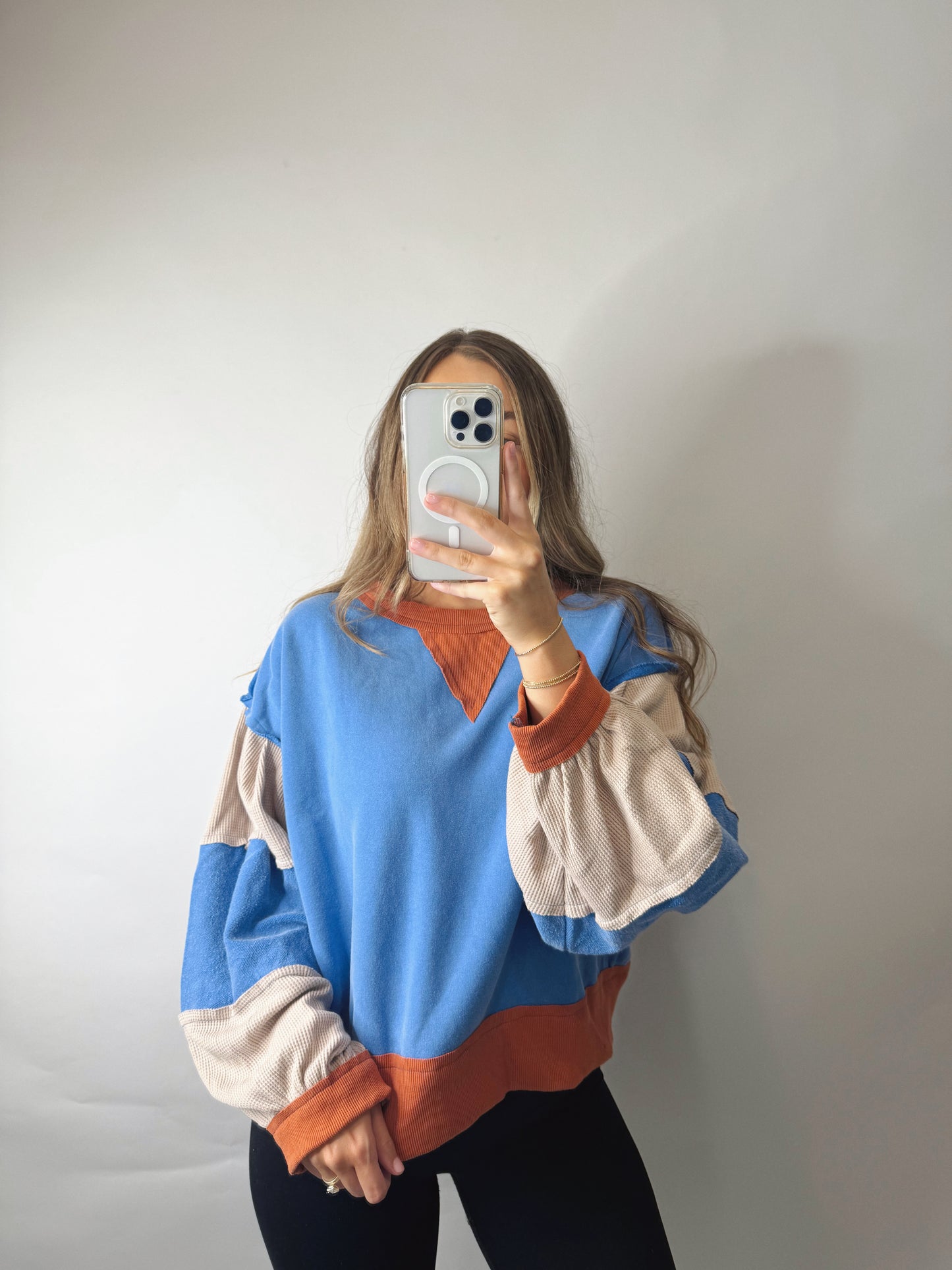 The Nikki | Colorblock Sweatshirt